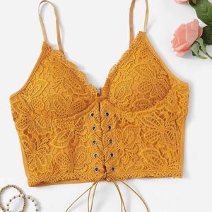 Lace Crop Top🌻